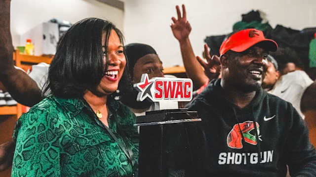 AD Sykes and Coach Simmons